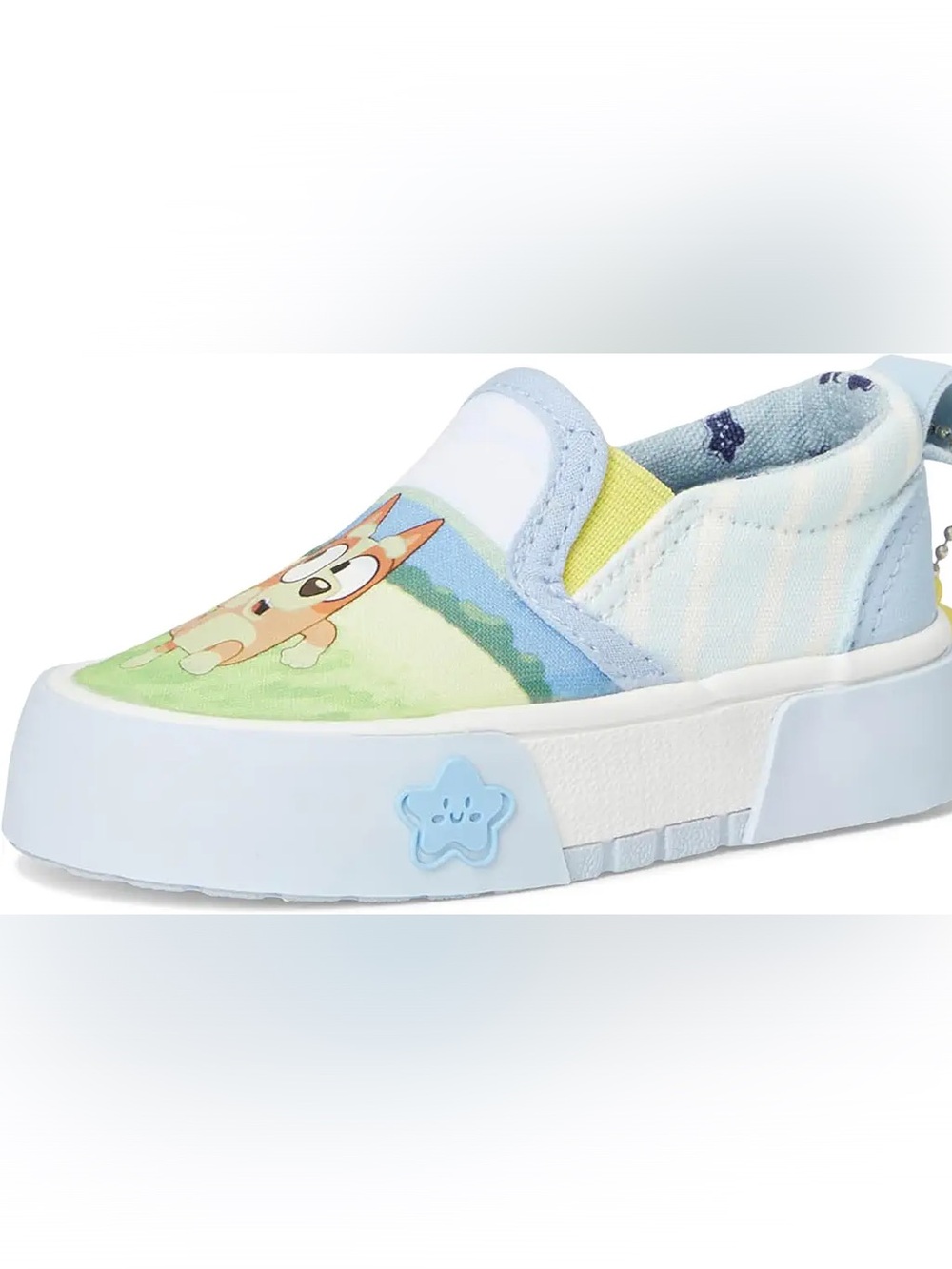 Ground Up Bluey & Bingo Slip On Sneakers Size 6 (Toddler) - Picture 2 of 9